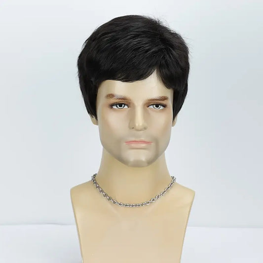 Natural Hair Full Head Wig _ Premium Quality